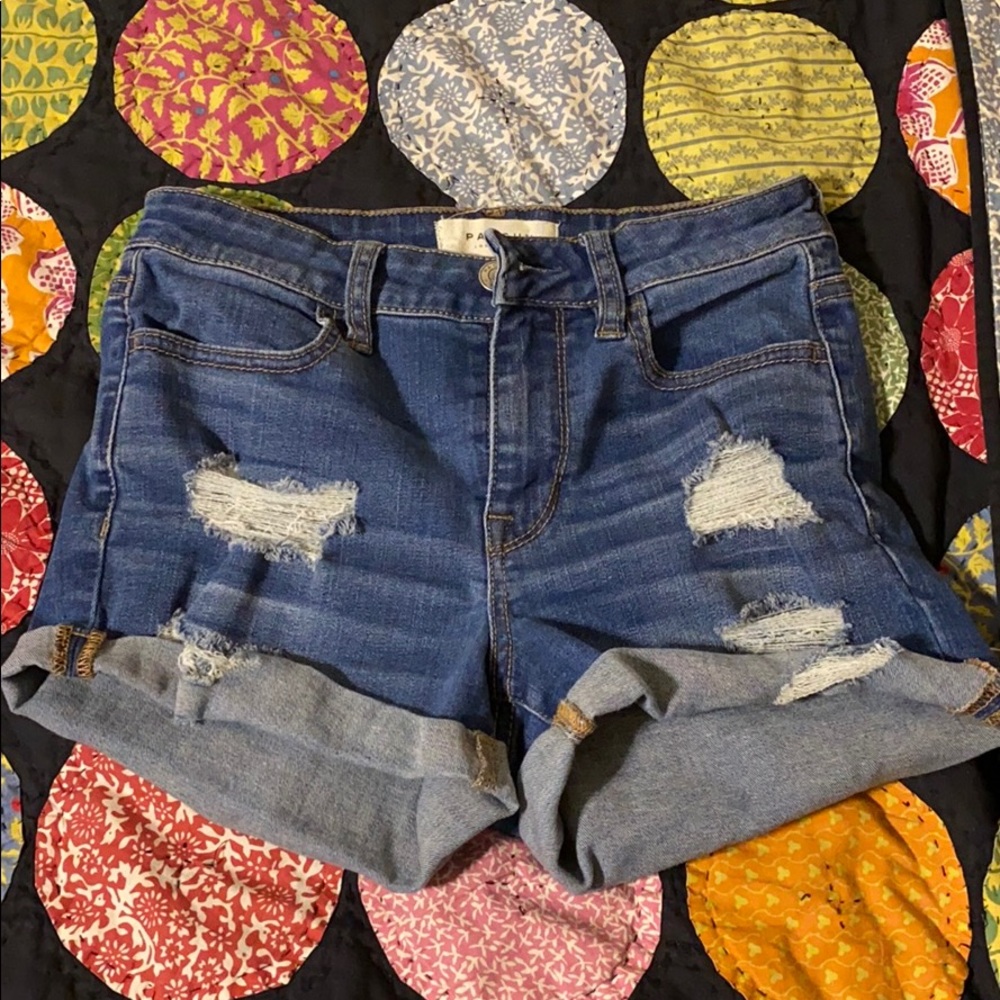 Pacsun high rise shorts